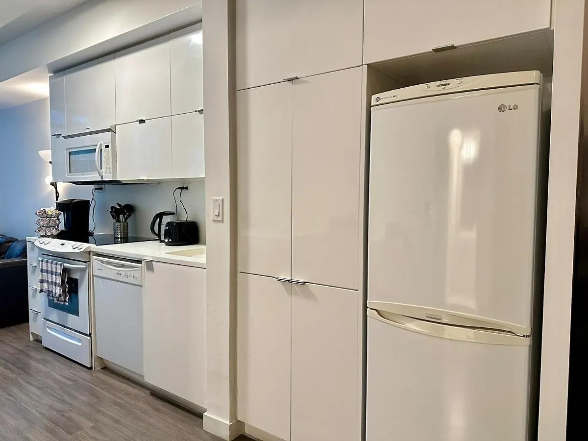 Kingbed & Bunkbed & Terrace Apartment Toronto Canada